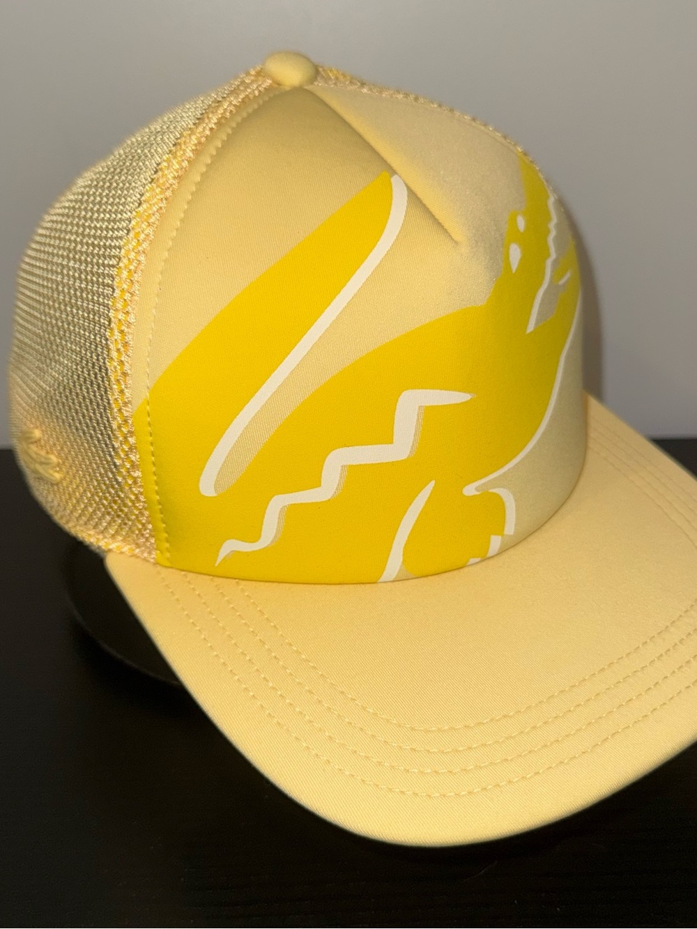 Lacoste Yellow Mesh Logo Cap